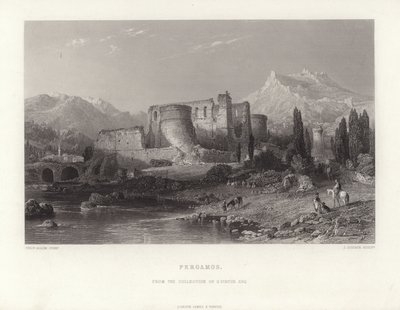 Pergamos, Turquie - Thomas Allom