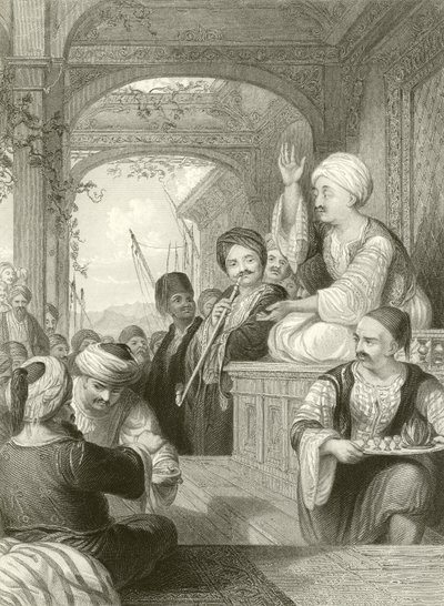 Le Medak, ou conteur oriental - Thomas Allom