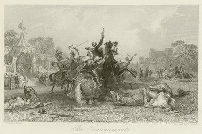 Le Tournoi - Thomas Allom