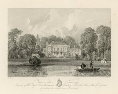 Le siège du très honorable Sir Lancelot Shadwell - Thomas Allom