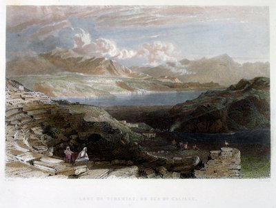 Tibériade (Galilée), en Palestine - Thomas Allom