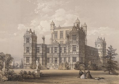Wollaton Hall, Nottinghamshire - Thomas Allom