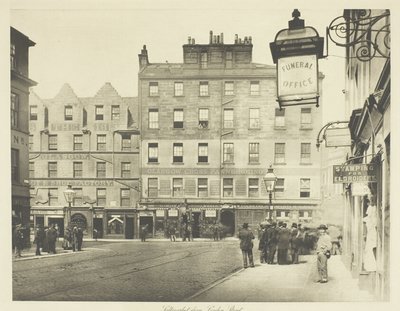 Saltmarket depuis London Street - Thomas Annan
