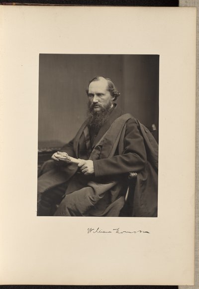 Sir William Thomson, LL.D., D.C.L, Professeur de philosophie naturelle - Thomas Annan