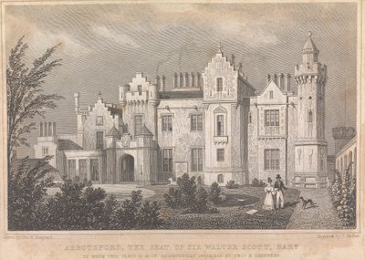Abbotsford, la Résidence de Sir Walter Scott Bart; page - (Volume Un) - Thomas Barber