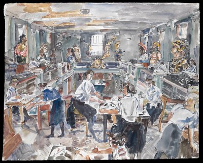 Bureau de censure du courrier, Portsmouth - Thomas Barclay Hennell