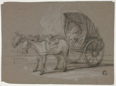 Chariot de marchand - Thomas Barker