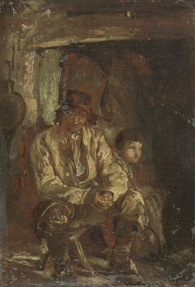 Le bûcheron et son fils - Thomas Barker of Bath