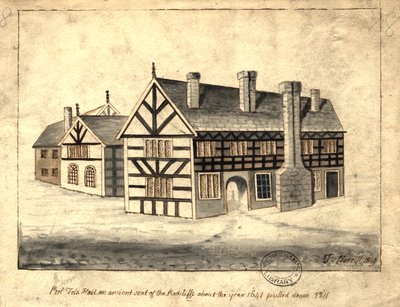 Pool Fold Hall, Manchester, 1819 - Thomas Barritt