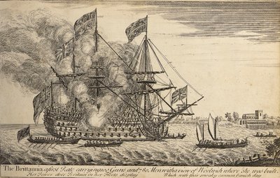 Brittannia, c.1730 (eau-forte) - Thomas Baston