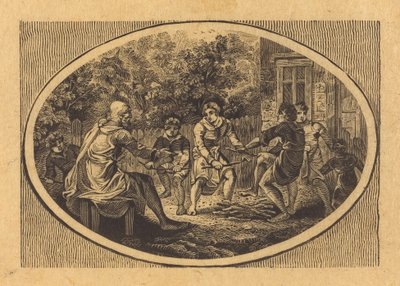Le voyageur vantard - Thomas Bewick