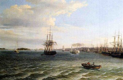 Vue de Philadelphie - Thomas Birch