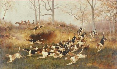 En pleine chasse, c.1880 - Thomas Blinks
