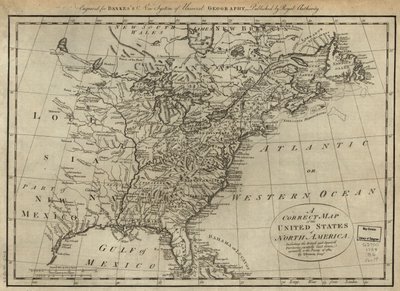 Une carte exacte des États-Unis d