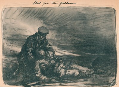 Aide pour les blessés, 1914 - Thomas Brock