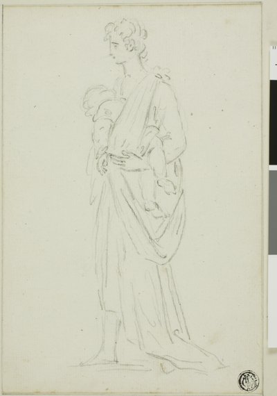 Femme avec bébé - Thomas Burke