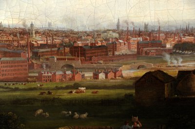 Vue de Leeds - Thomas Burras
