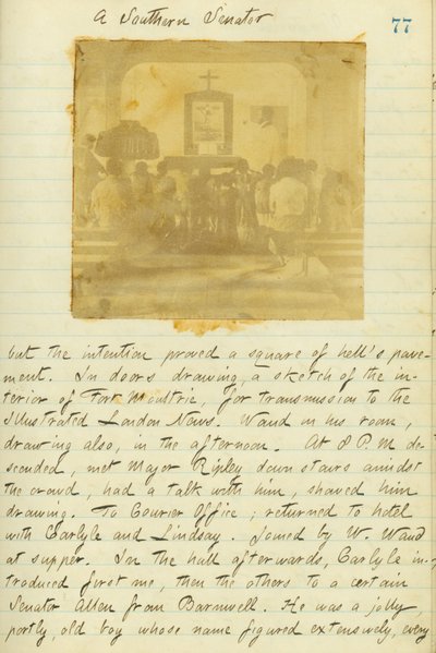 Journaux de Thomas Butler Gunn - Volume 15, page 87, 20 janvier 1861 - Thomas Butler Gunn