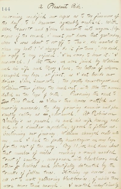 Journaux de Thomas Butler Gunn - Volume 17, page 156, 7 septembre 1861 - Thomas Butler Gunn