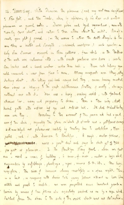 Journaux de Thomas Butler Gunn - Volume 2, page 142, 24 juillet 1851 - Thomas Butler Gunn