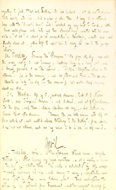 Journaux de Thomas Butler Gunn - Volume 2, page 70, 29 mars-1 avril 1851 - Thomas Butler Gunn