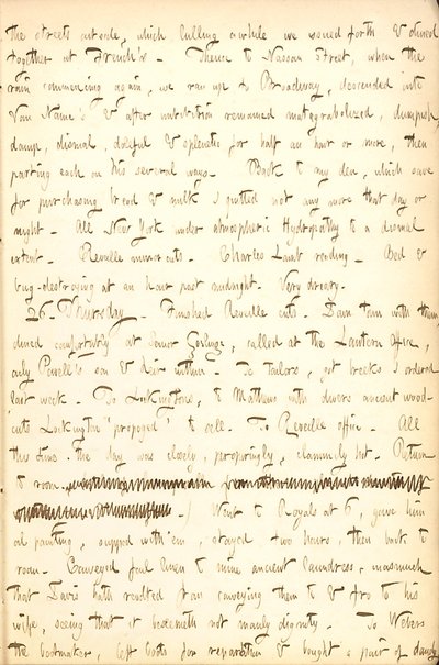 Thomas Butler Gunn Journaux- Volume 5, page 21, 25-26 août 1852 - Thomas Butler Gunn