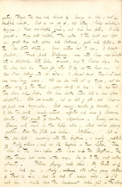 Journaux de Thomas Butler Gunn : Volume 6, page 59, 13 août 1853 - Thomas Butler Gunn