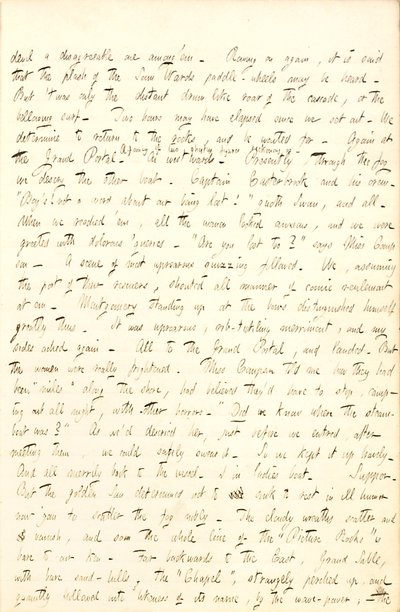 Journaux de Thomas Butler Gunn - Volume 6, page 65, 14 août 1853 - Thomas Butler Gunn