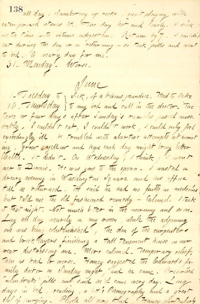 Journaux de Thomas Butler Gunn - Volume 9, page 159, 30 mai-10 juin 1858 - Thomas Butler Gunn