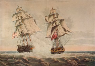 Capture du Président, vers 1815 - Thomas Buttersworth