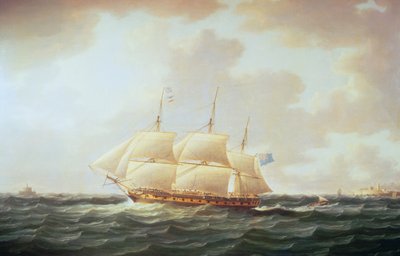 H.M.S. Minerva - Thomas Buttersworth