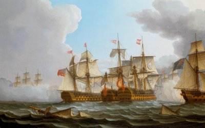 La bataille du cap Saint-Vincent - Thomas Buttersworth
