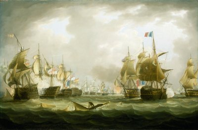 La bataille de Trafalgar, 21 octobre 1805, début de l