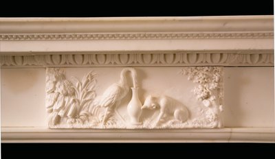 Cheminée statuaire George II, vers 1755 - Thomas Carter