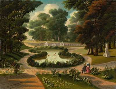 Cimetière de Mount Auburn, milieu du XIXe siècle - Thomas Chambers