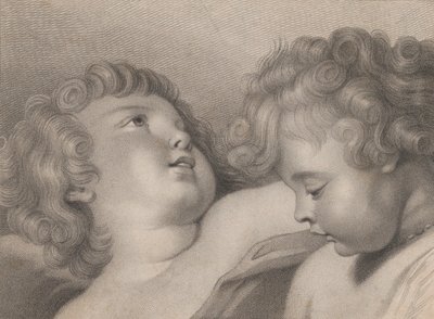 Deux têtes de chérubins, 1800 - Thomas Cheesman
