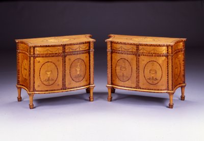Paire de commodes George III - Thomas Chippendale