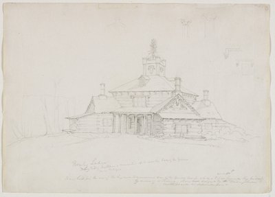 Hornby Lodge, 1839 - Thomas Cole
