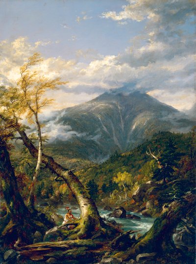 Mont Marcy depuis la rivière Opalescent - Thomas Cole