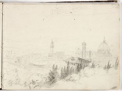 Panorama de Florence - Thomas Cole