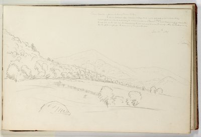 Mont Schroon depuis la tête du lac Schroon - Thomas Cole