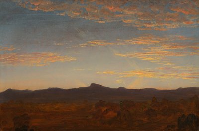 Étude pour Catskill Creek, vers 1844-1845 - Thomas Cole