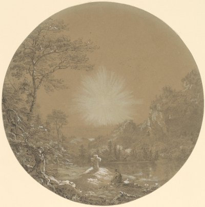 La croix dans le désert - Thomas Cole