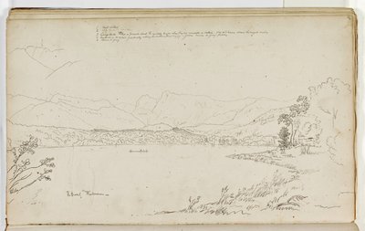 La tête de Windermere, Lake District, Angleterre, 1829 - Thomas Cole