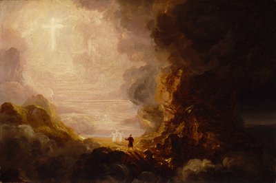 Le pèlerin de la croix à la fin de son voyage, c. 1846-48 - Thomas Cole