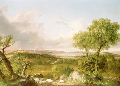 Vue de Boston - Thomas Cole