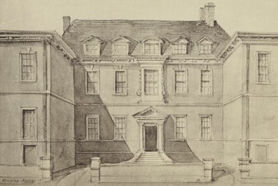 Maison de Sir John Houblon - Thomas Colman (after) Dibdin