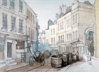 Bread Street Hill et le cimetière de l