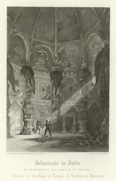 Infanticide en Inde - Thomas Colman Dibdin