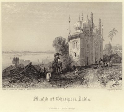 Mosquée à Ghazipore - Thomas Colman Dibdin